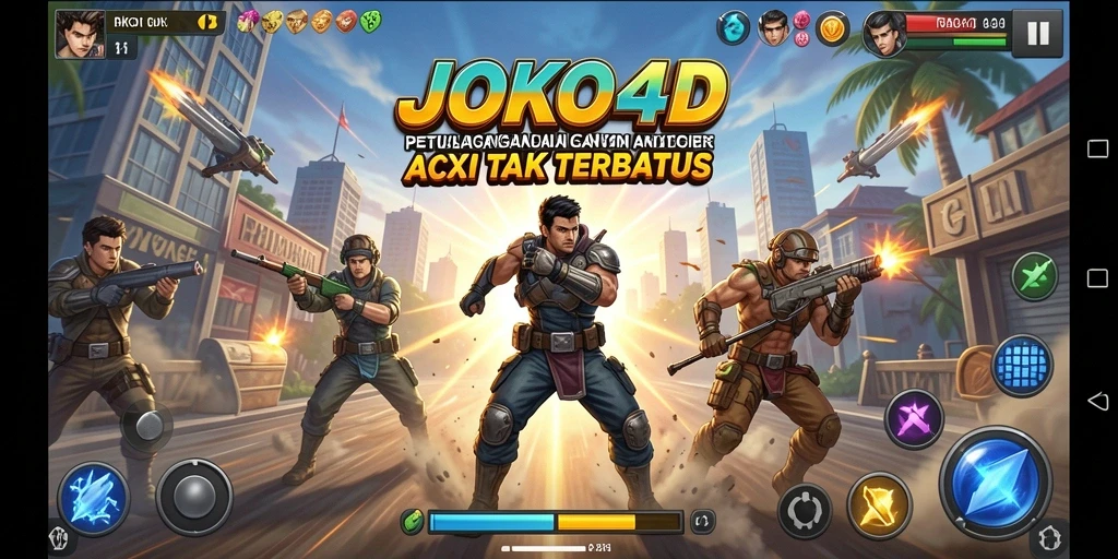 Tangkapan layar utama JOKO4D menampilkan aksi pertarungan yang mendebarkan.
